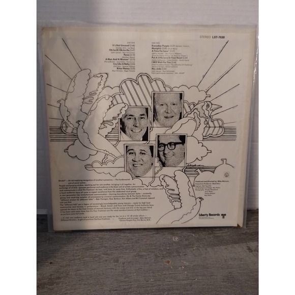 The Four Freshman Different Strokes Record Album Vinyl LP - Picture 4 of 4